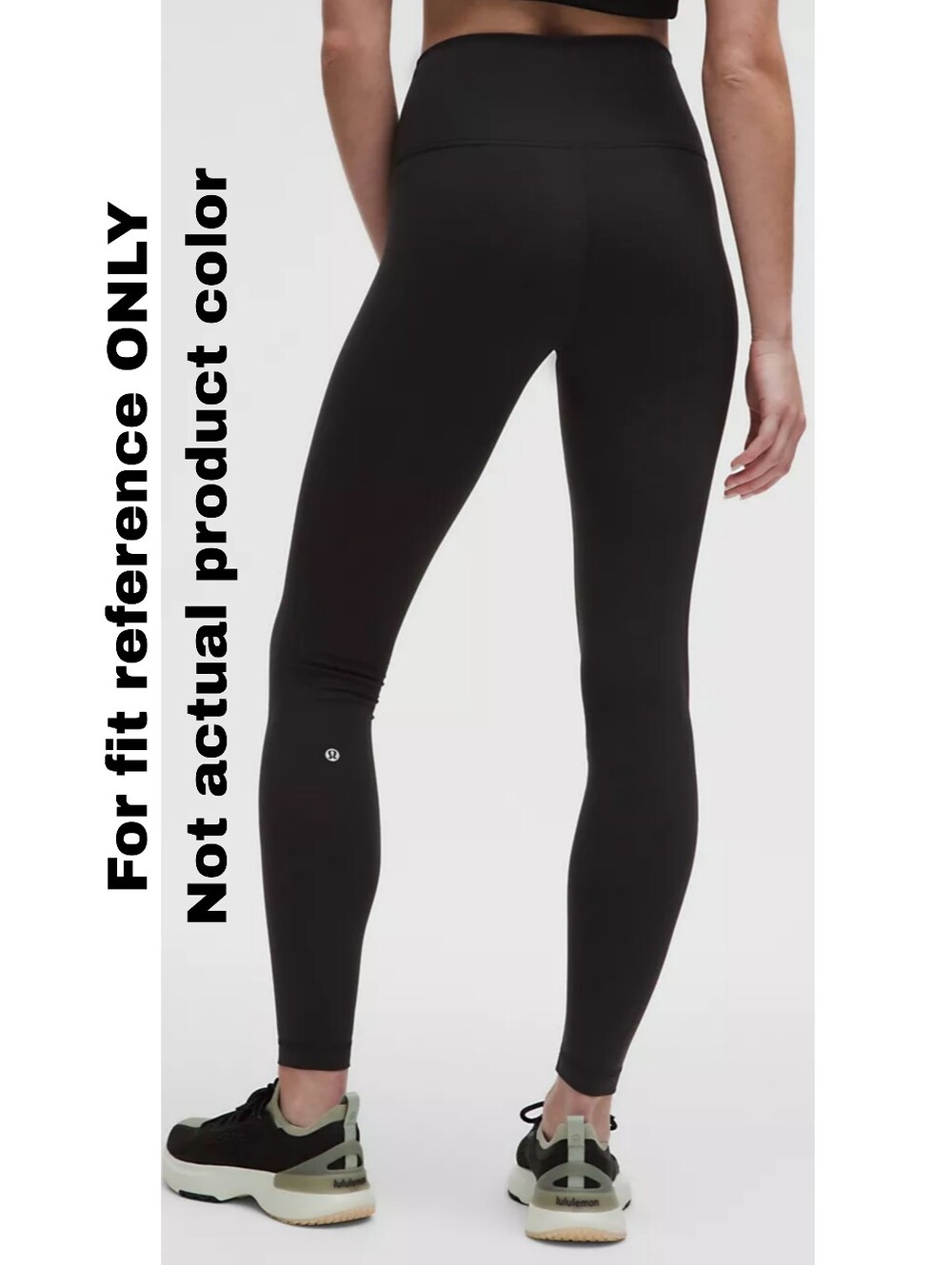 Lululemon Leggings Wunder Train High-Rise Tight 28" Heathered Graphite Grey sz 8 - Picture 2 of 11